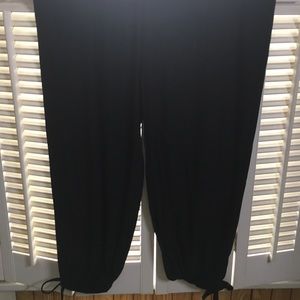 tie bottom harem style pants